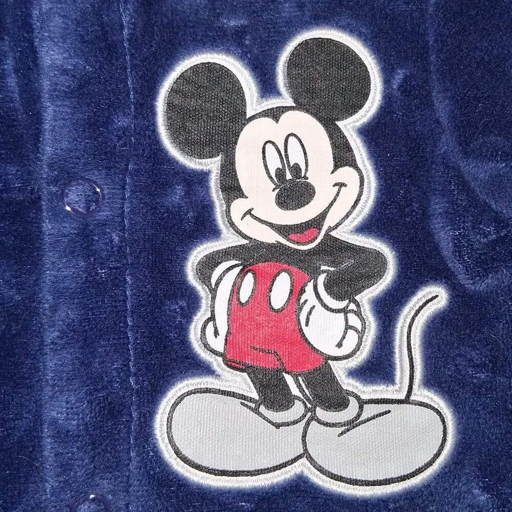 Disney Baby Boys Mickey Mouse Sleeper Blue Size 0-3m